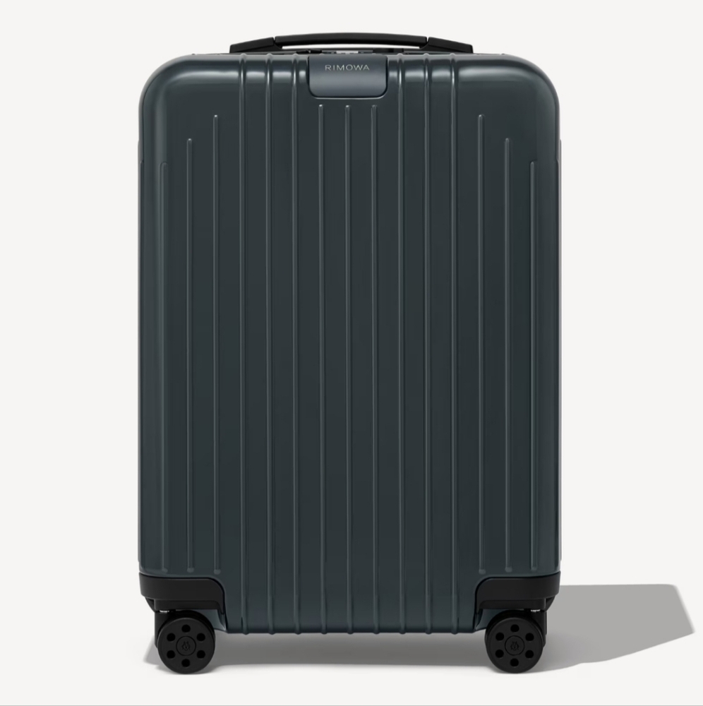 RIMOWA Graphite Essential Elite Cabin Travel Suitcase